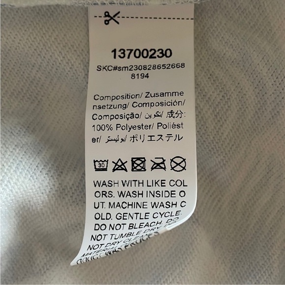 NWOT Men's Tiger & Mountain Print Blue Sweatshirt - Picture 4 of 4